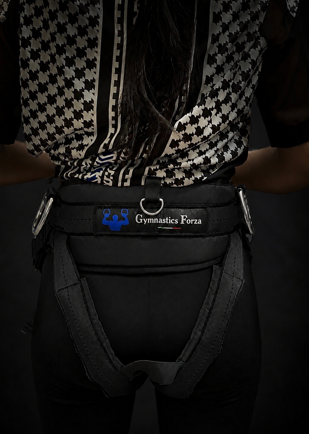 Forza Rings System setup on a pull up bar or ceiling