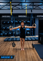 Learn the front lever and muscle up with the Forza Rings System